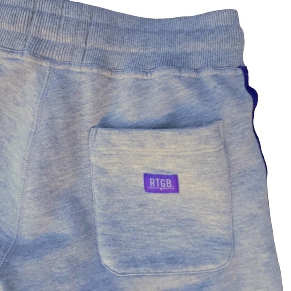 RTGB Red Tag Brand Gray w/Purple Sweat Shorts Large - Picture 4 of 9